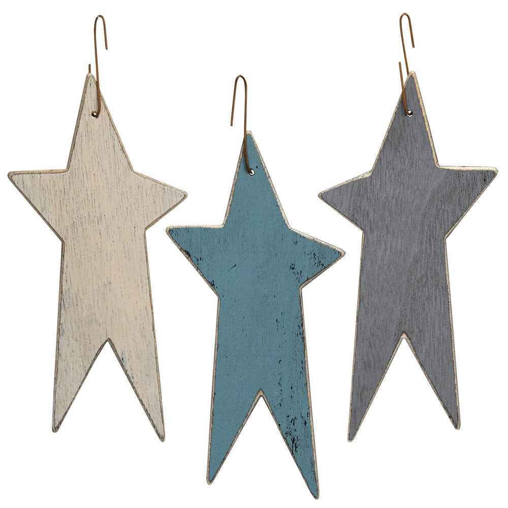 Primitive Star Ornament - Farmhouse Colors – Saltbox Primitives